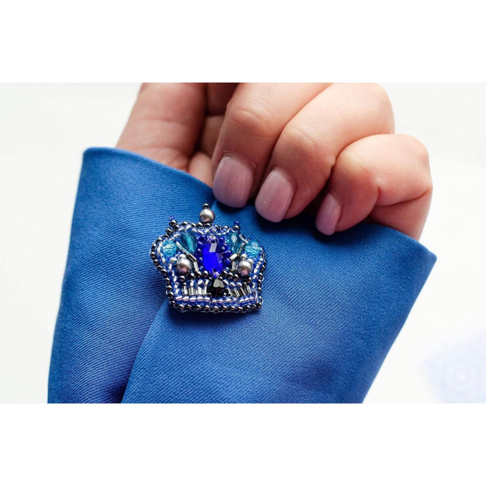 Abris Art Crown Bead Embroidery Decoration Kit